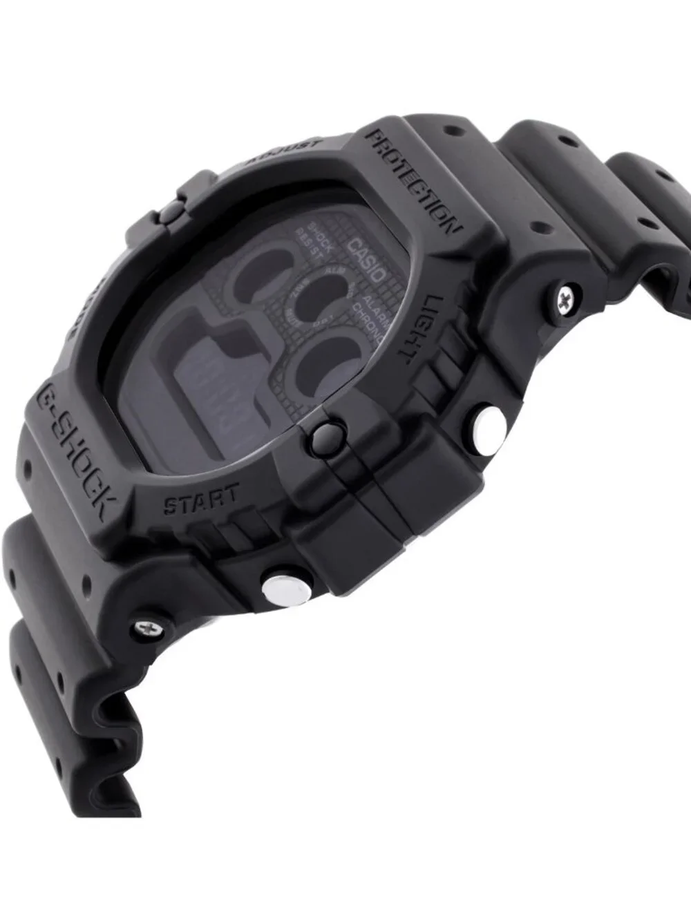 NWT Casio G-Shock Alarm World Time Quartz Digital Black Dial Watch